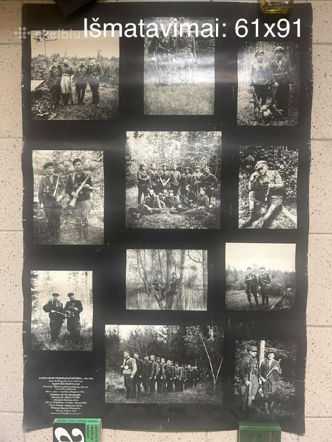 Plakatas. Panevėžio partizanai - nuotraukos Nr. 2