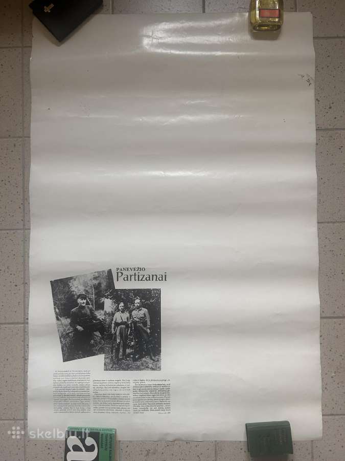Plakatas. Panevėžio partizanai - nuotraukos Nr. 3