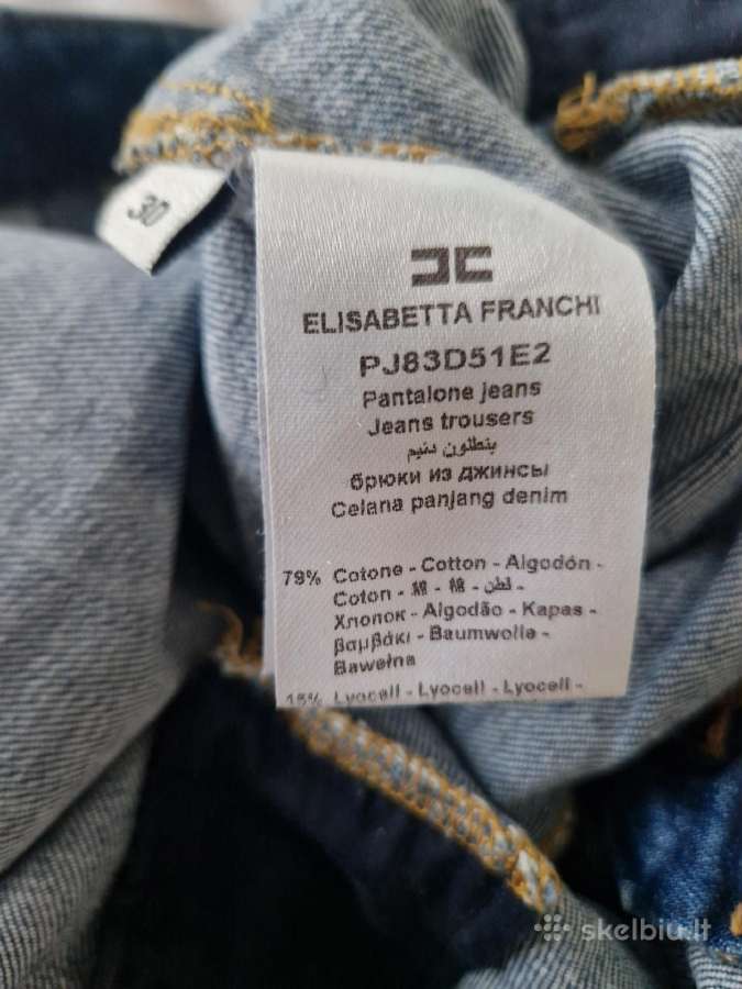 Elisabetta Franchi džinsai - nuotraukos Nr. 6