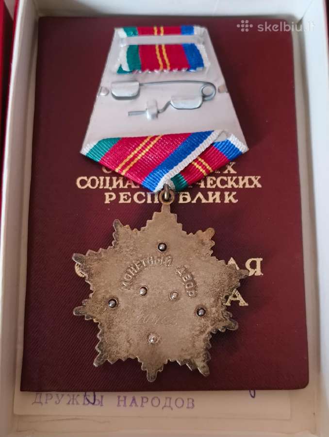 CcccCCCP ordinas su dokumentu ir dėžute - 4 vnt. - nuotraukos Nr. 6