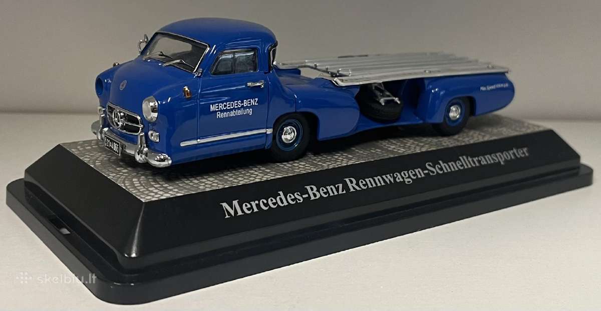 Kolekciniai modeliukai-mercedes Benz rennwagen