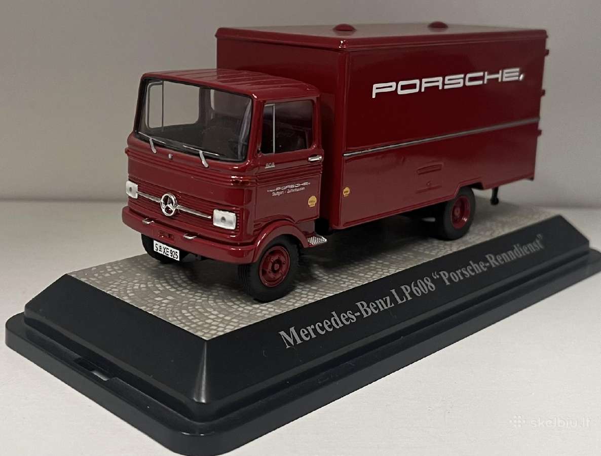 Kolekciniai modeliukai-mercedes Benz Lp 608