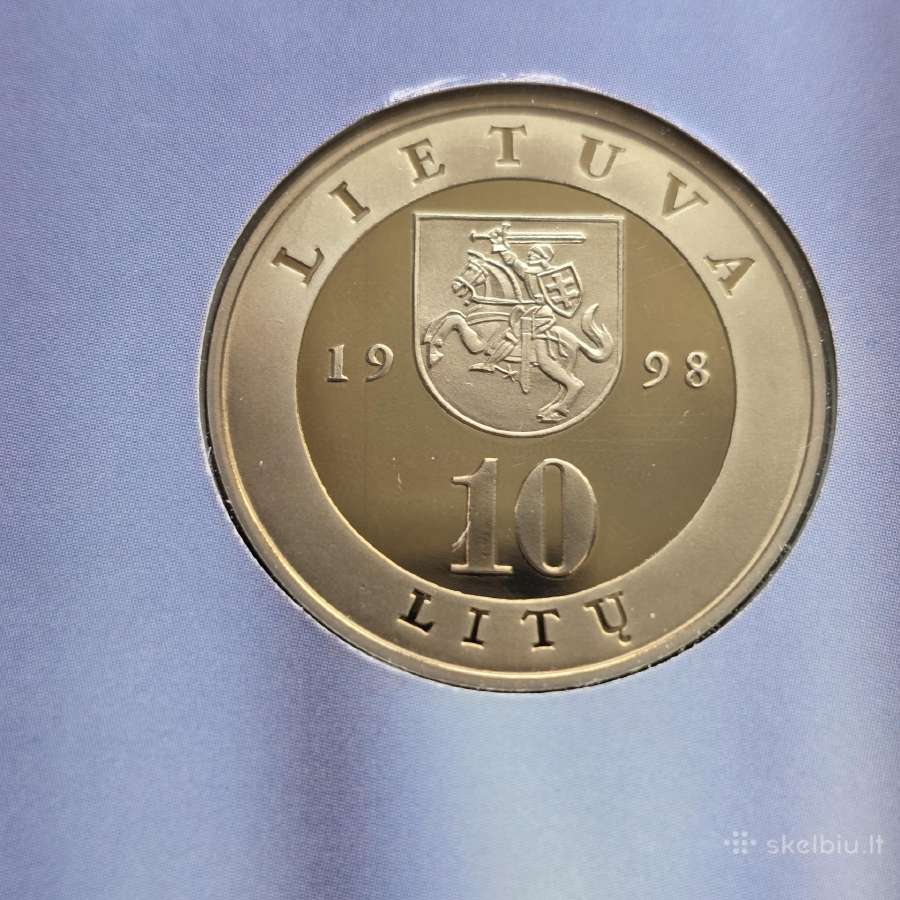 Lietuva 1998 10lt Vilnius - nuotraukos Nr. 3