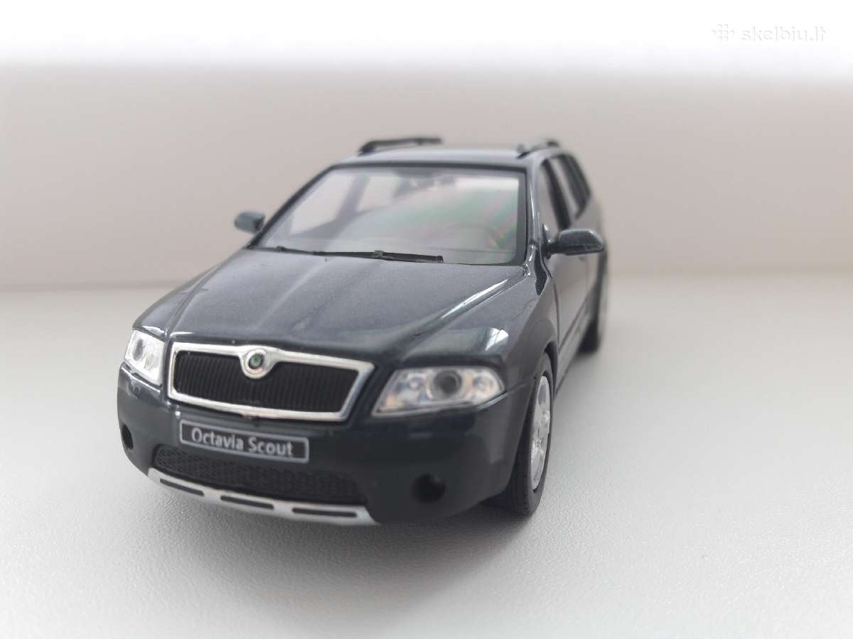 1/43 modeliukai Skoda Octavia Scout - nuotraukos Nr. 2