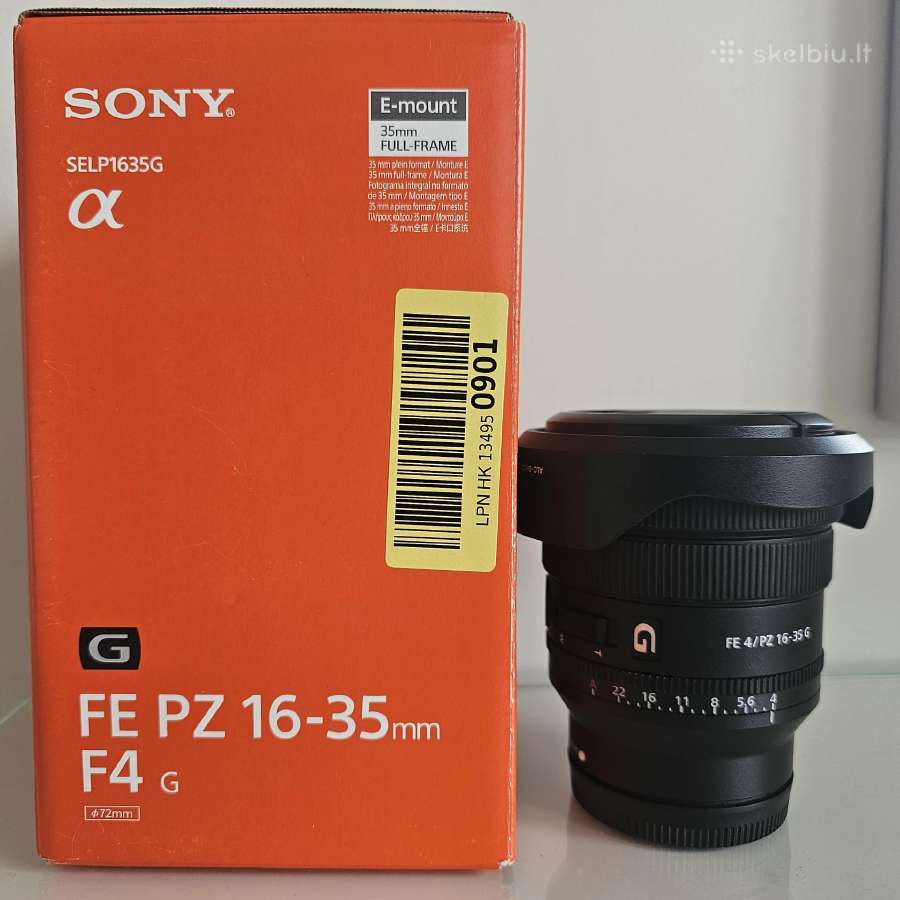 Sony Fe Pz 16-35mm F4 G