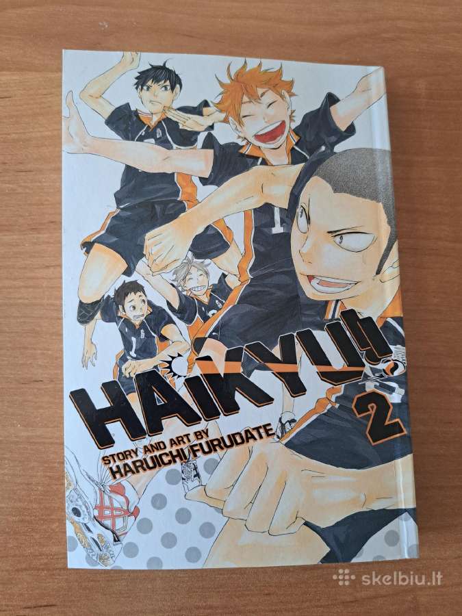 Haikyu! Vol.2 anglų kalba, kaip nauja