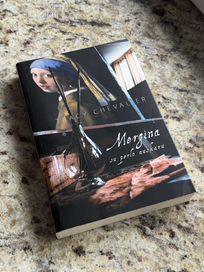 Mergina su perlo auskaru Tracy Chevalier - nuotraukos Nr. 2
