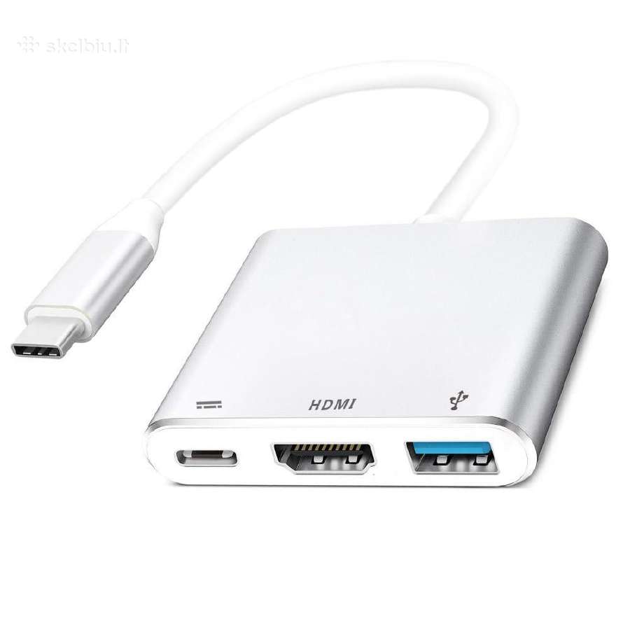Usb-c to Hdmi, Usb 3.1, Usb-c charge adapteris