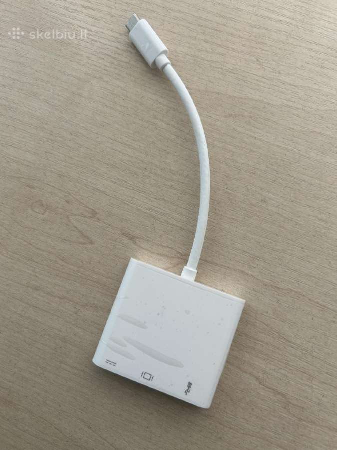 Usb-c to Hdmi, Usb 3.1, Usb-c charge adapteris - nuotraukos Nr. 2