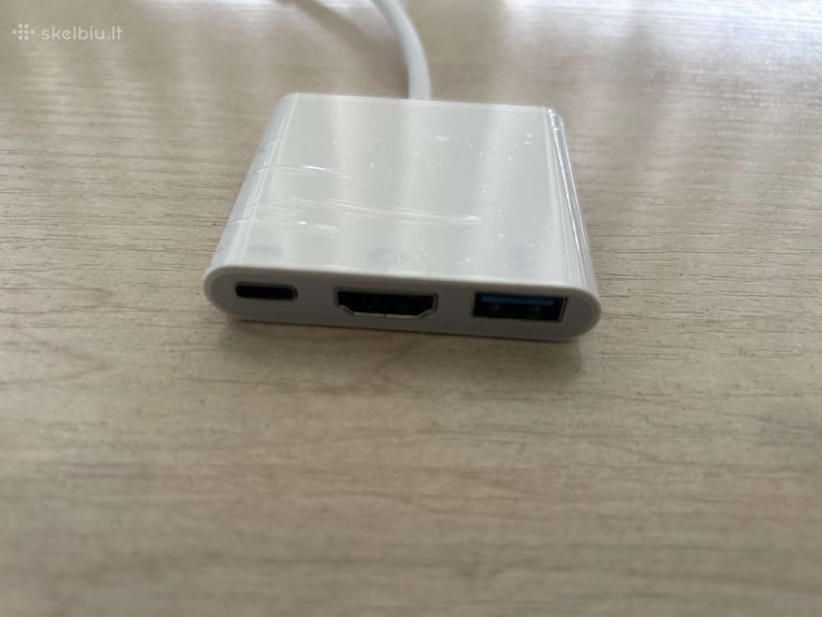 Usb-c to Hdmi, Usb 3.1, Usb-c charge adapteris - nuotraukos Nr. 3