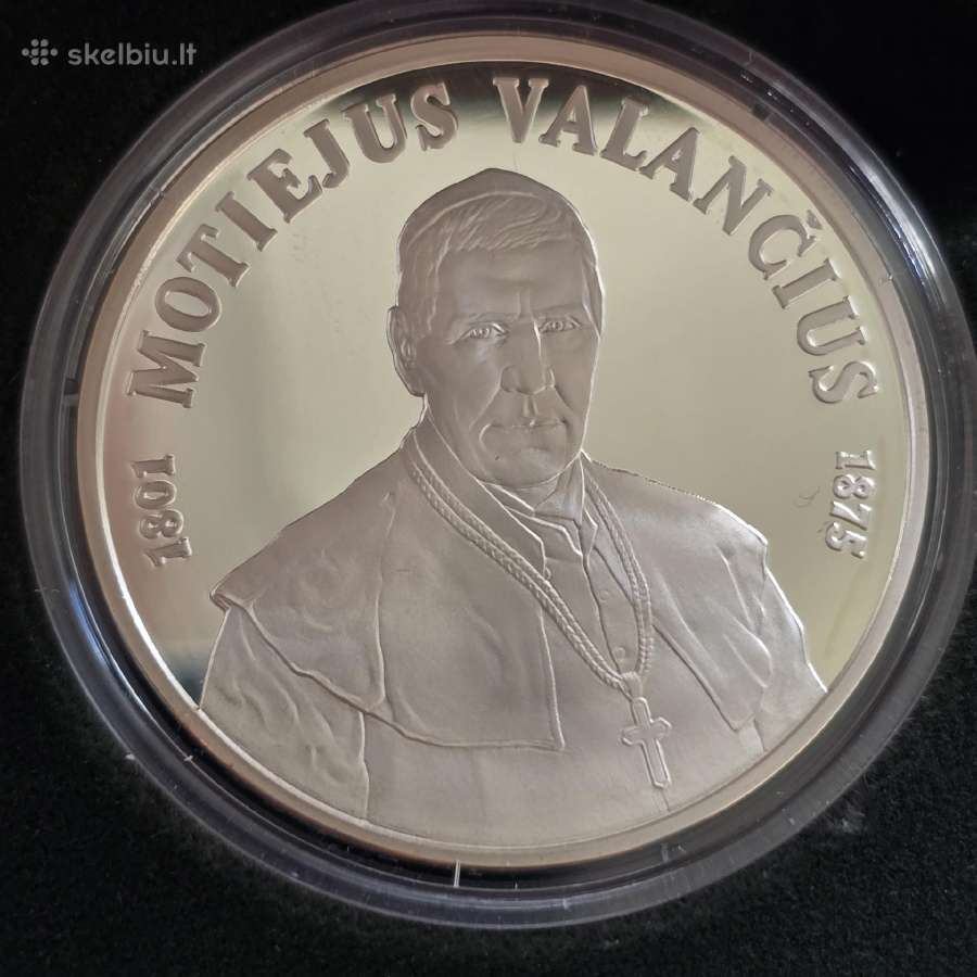 Lietuva 2001 50lt Motiejus Valančius - nuotraukos Nr. 2