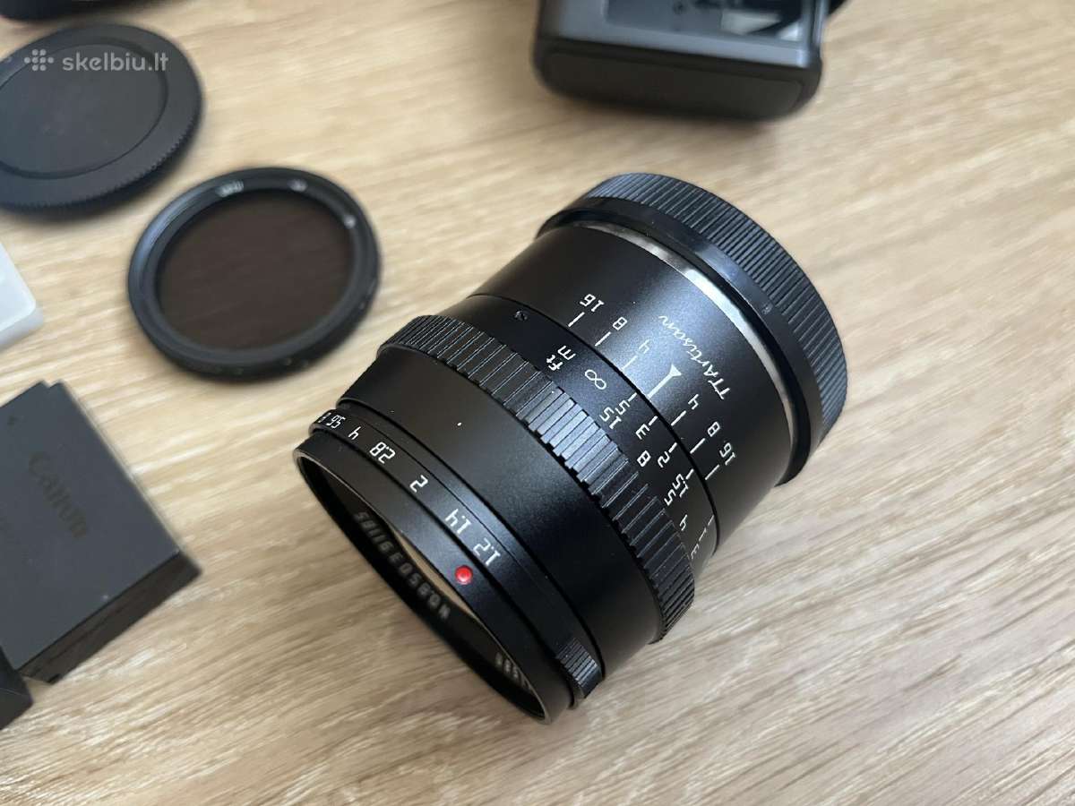 Canon m50 mark II + kit obektyvas Ef-m 15-45mm - nuotraukos Nr. 4