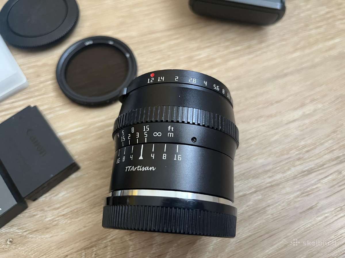 Canon m50 mark II + kit obektyvas Ef-m 15-45mm - nuotraukos Nr. 5