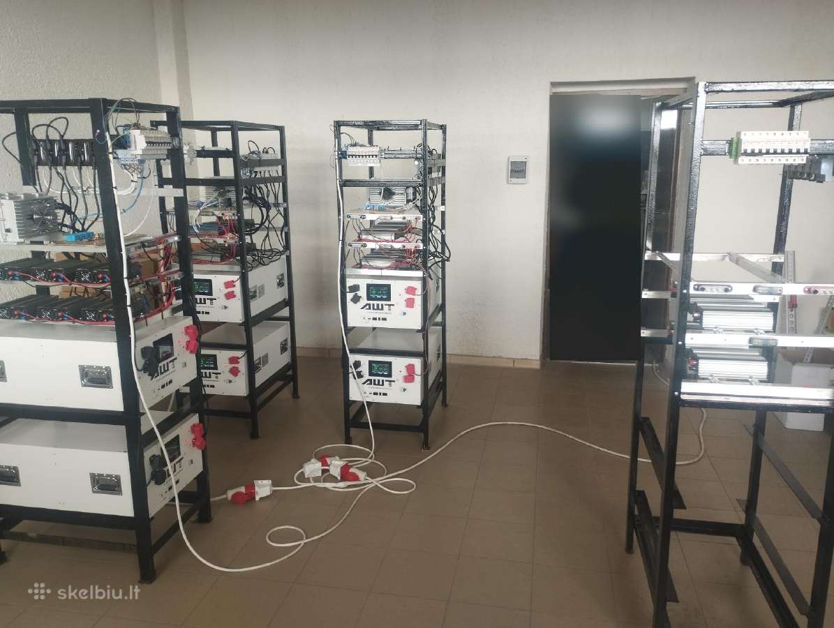 Energijos kaupimo sistemas su inverteriais