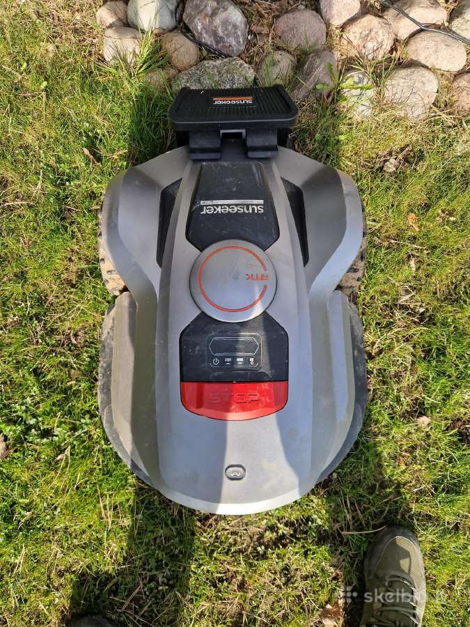 Vejos robotas Sunseeker X7plus (dideliems plotams)