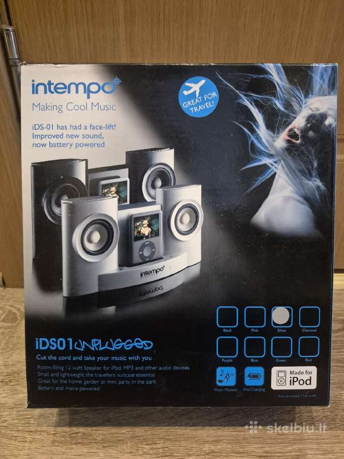 Retro komplektas: Apple iPod Nano 2nd Gen + Intemp