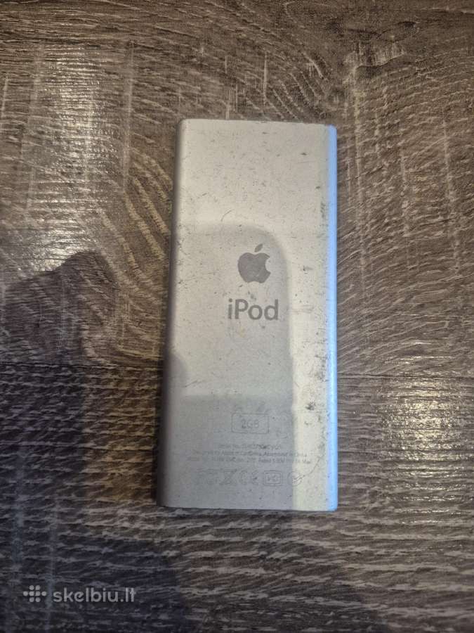 Retro komplektas: Apple iPod Nano 2nd Gen + Intemp - nuotraukos Nr. 5