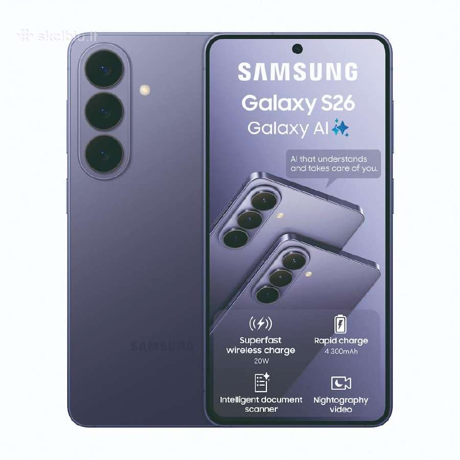 Naujas Samsung S26/256gb ir 512gb, 4 Spalvu - nuotraukos Nr. 3
