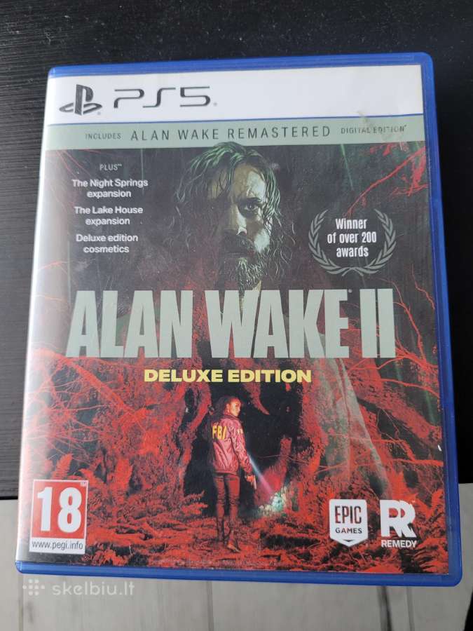 Parduodu Alan Wake2 ps5 25 eur