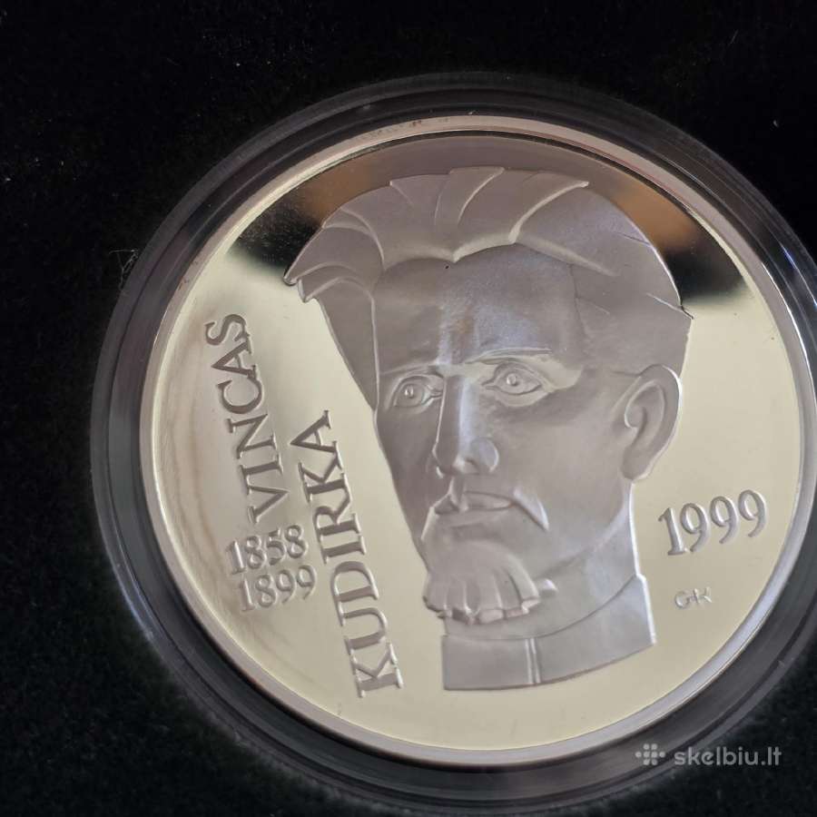 Lietuva 1999 50lt Vincas Kudirka - nuotraukos Nr. 2