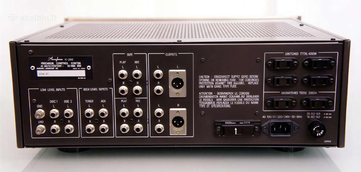 Accuphase c 240 - nuotraukos Nr. 2