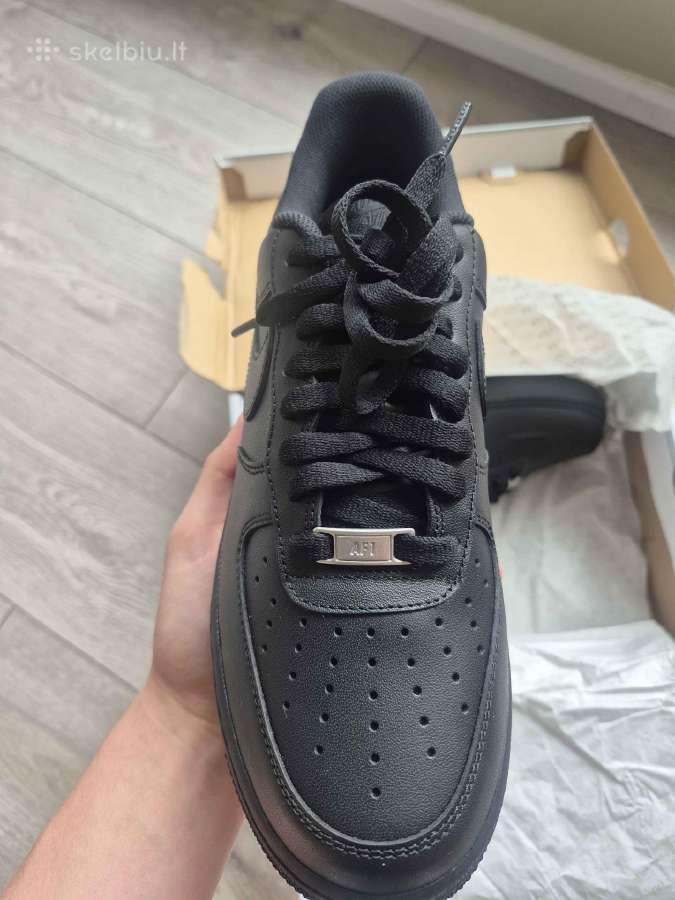 Nike Air Force 1 juodi, 42 dydis - nuotraukos Nr. 3