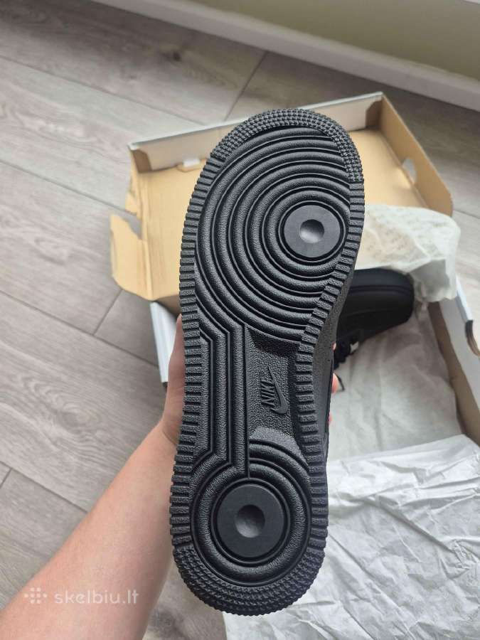 Nike Air Force 1 juodi, 42 dydis - nuotraukos Nr. 5