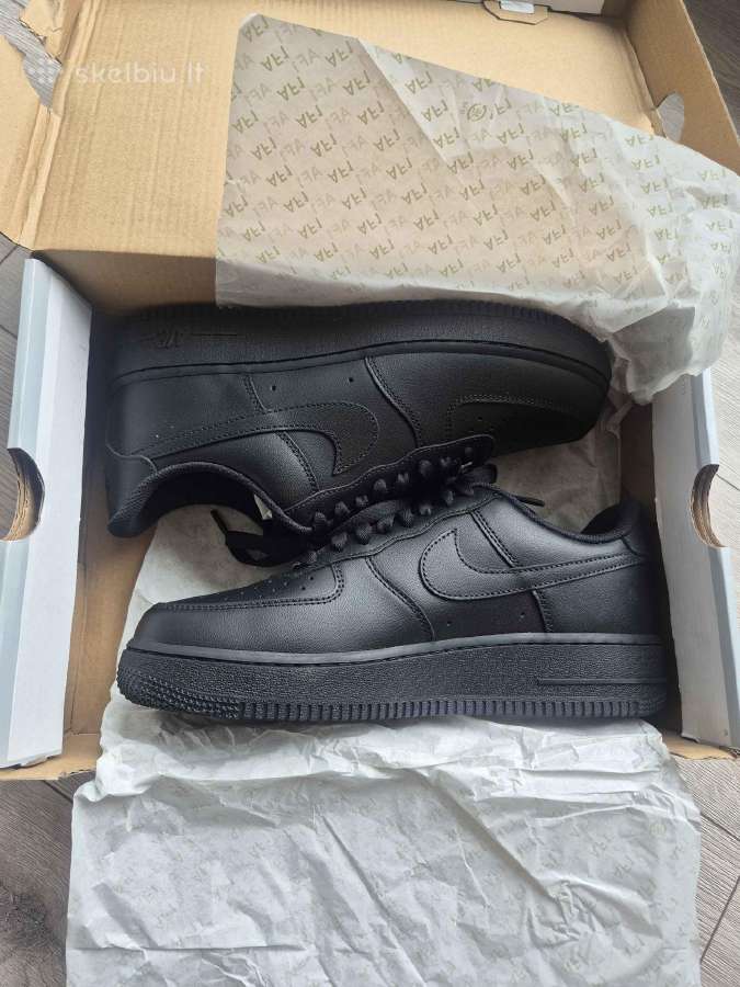 Nike Air Force 1 juodi, 42 dydis - nuotraukos Nr. 7