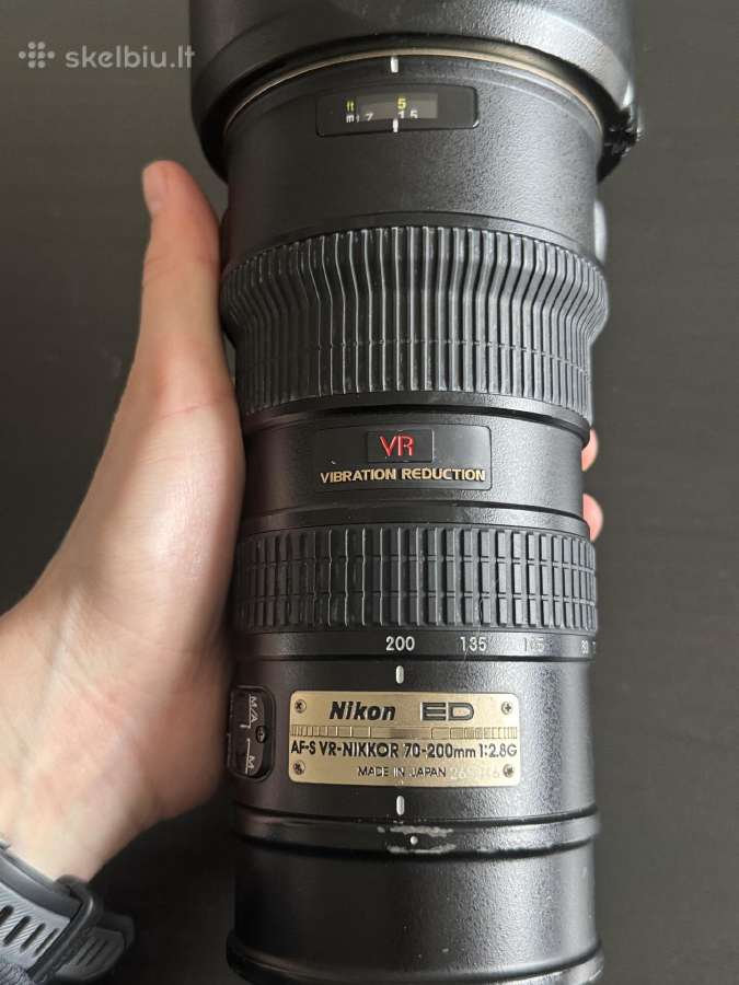 Af s vr nikkor 70 200mm 2.8 - nuotraukos Nr. 4