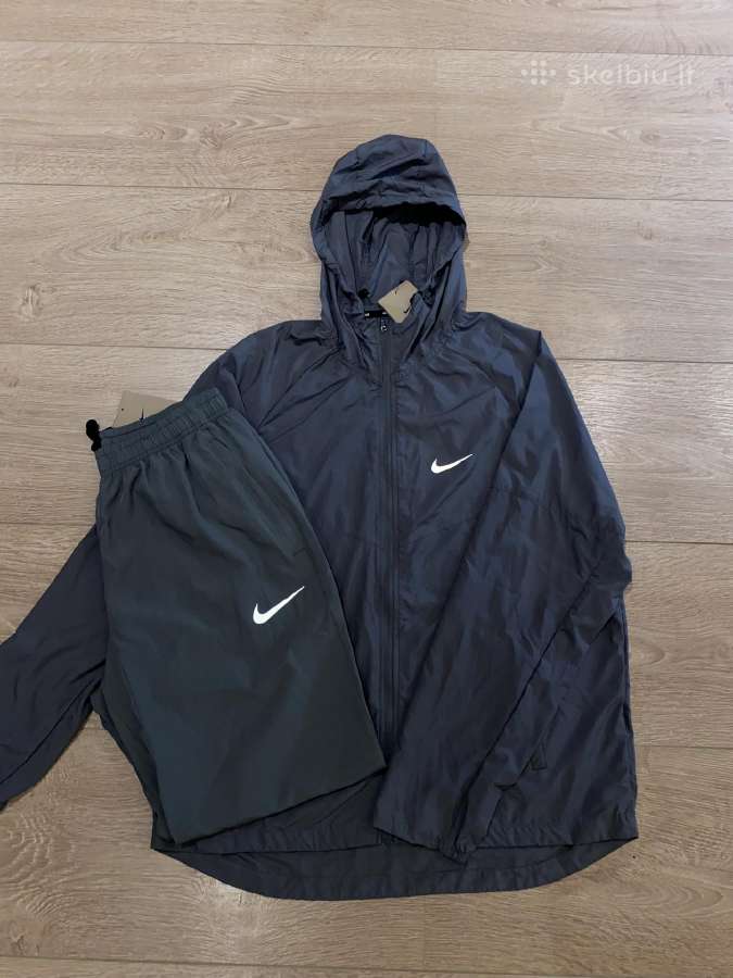 Pilkas nike bėgimo sportinis kostiumėlis - nuotraukos Nr. 2