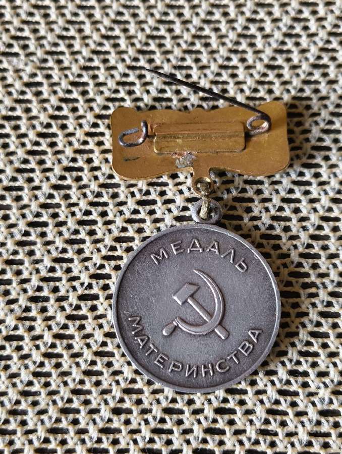 CcccCCCP Medalis . Originalas. Sidabras 925. - nuotraukos Nr. 3