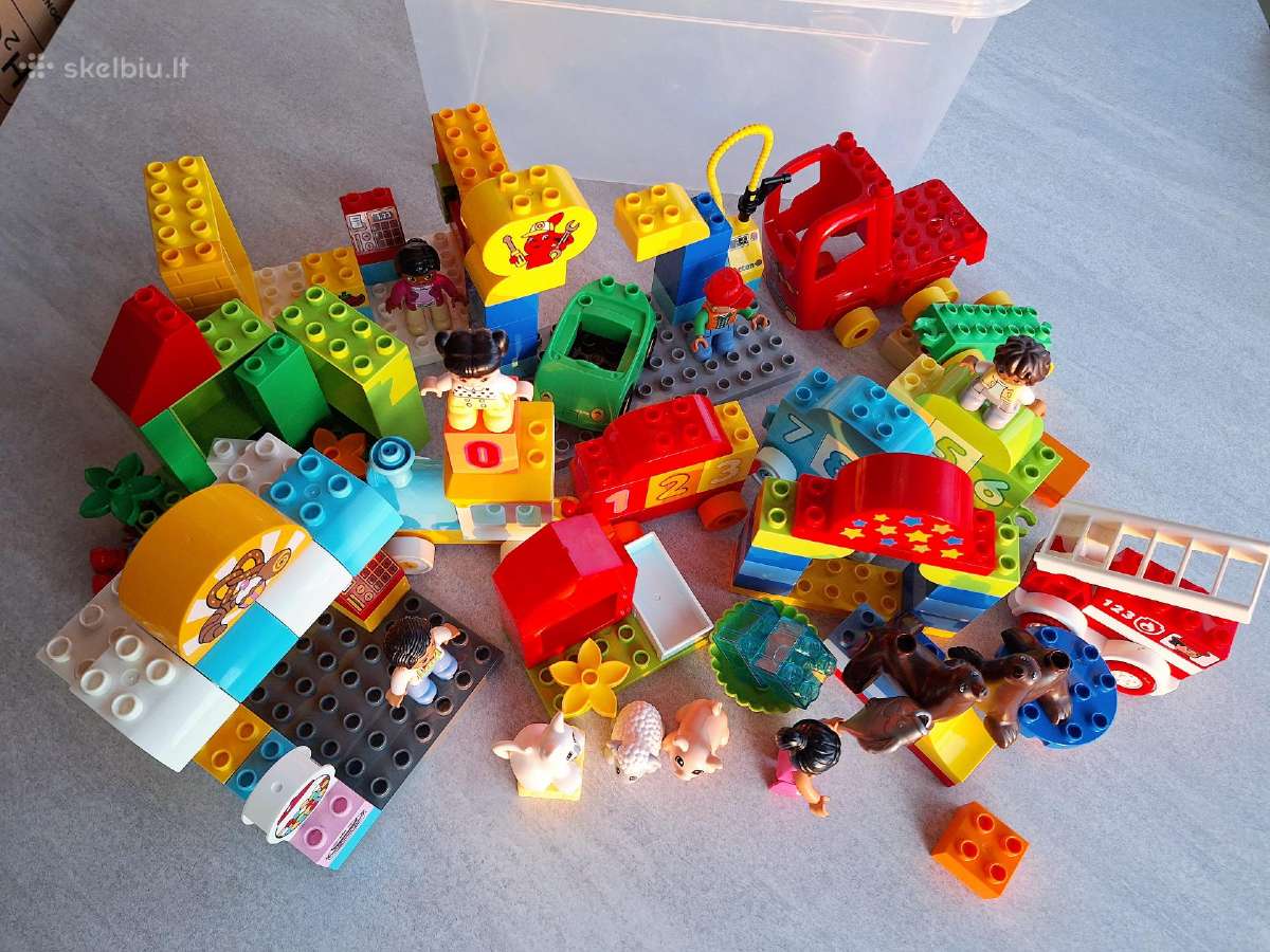 Lego Duplo dėžė įvairūs rinkiniai - nuotraukos Nr. 3