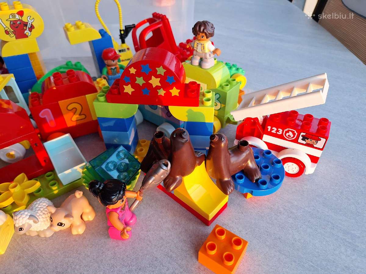 Lego Duplo dėžė įvairūs rinkiniai - nuotraukos Nr. 4