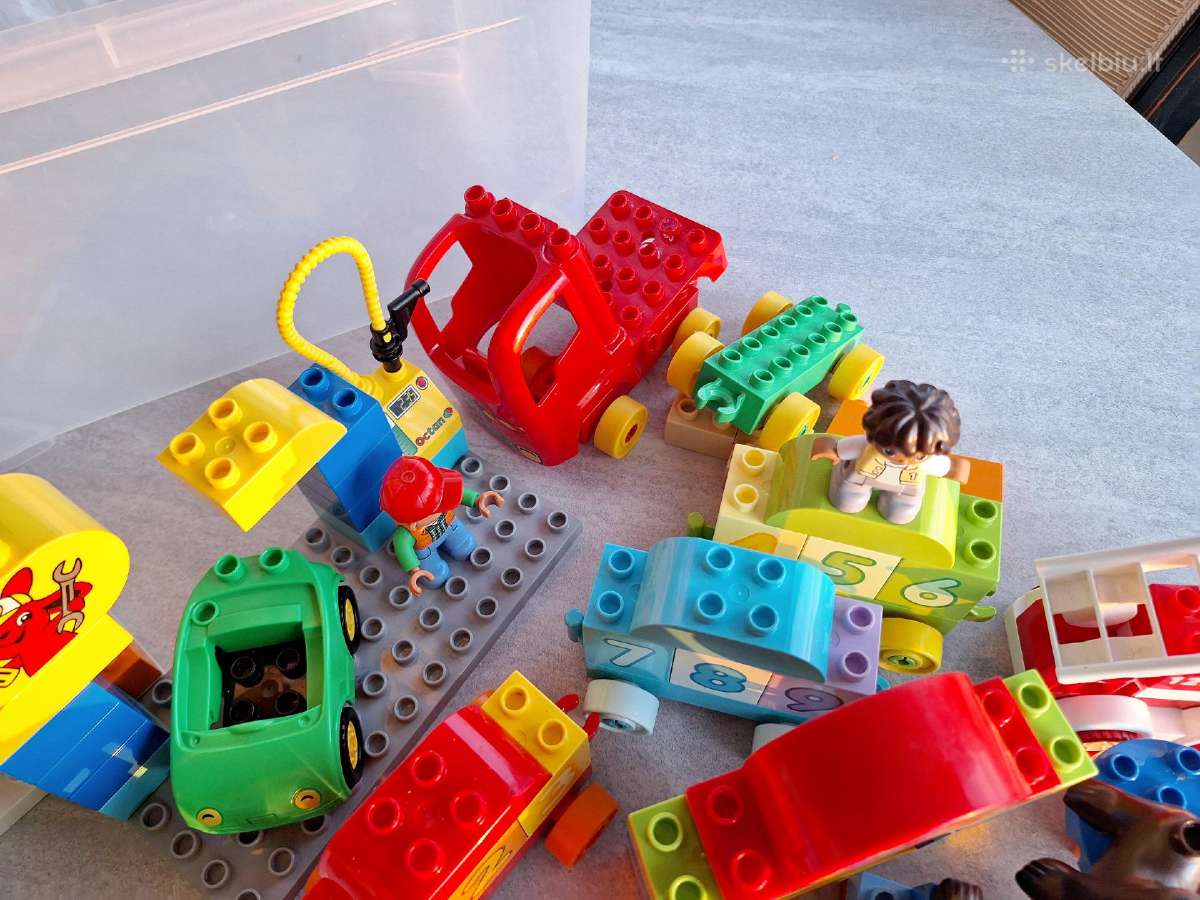 Lego Duplo dėžė įvairūs rinkiniai - nuotraukos Nr. 7