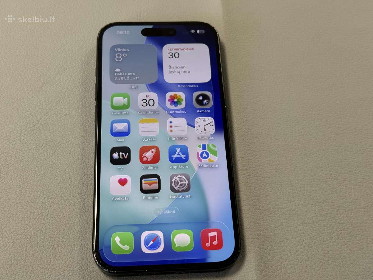 iPhone 15 128 - nuotraukos Nr. 5