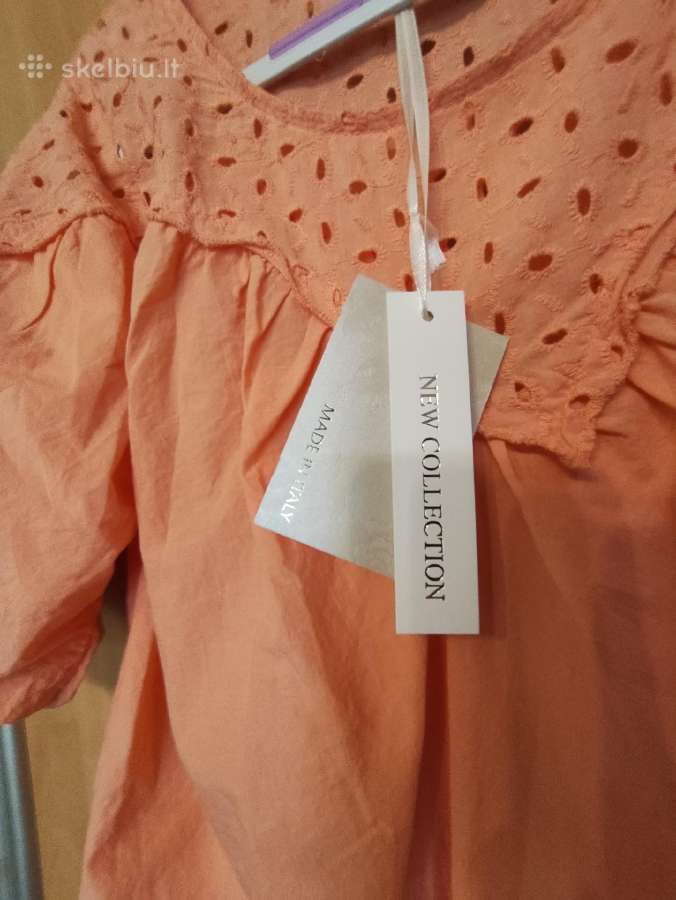 Palaidinė medvilninė vasarai pustomis rankovėmis - nuotraukos Nr. 7