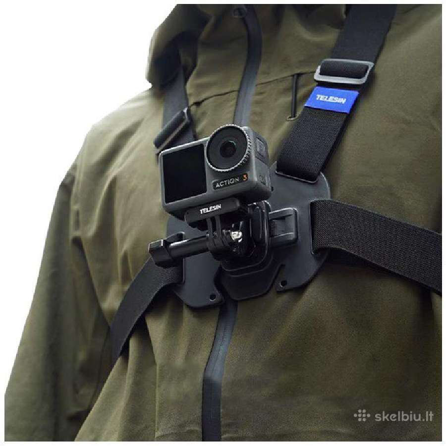 Gopro chest mount laikiklis ant krūtinės - nuotraukos Nr. 16