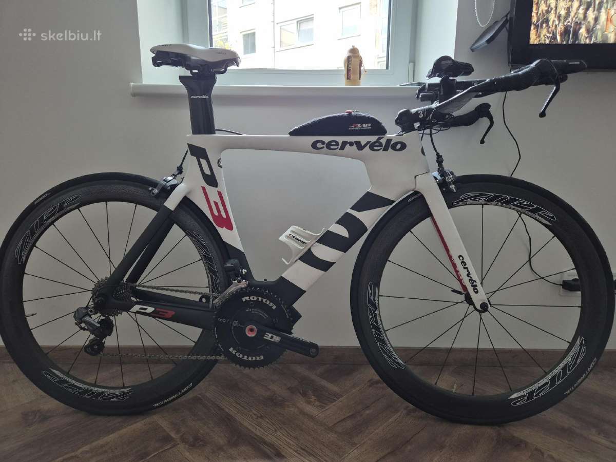Cervelo P3 (54cm) M karboninis triatlono dviratis.