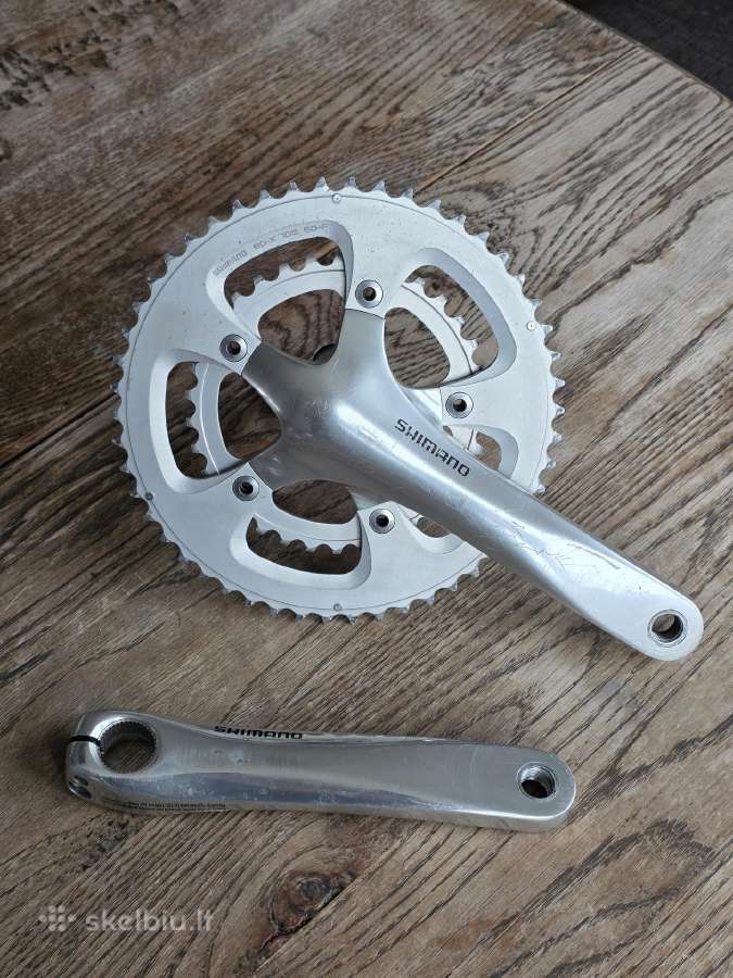 Shimano Hollowtech II 50/34 crankset