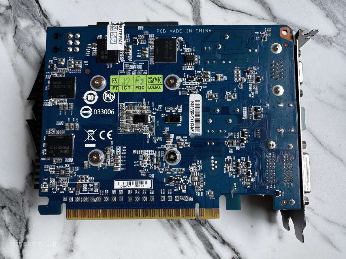 Vaizdo plokštė Gigabyte Geforce Gtx 650 Oc Gv-n650 - nuotraukos Nr. 4