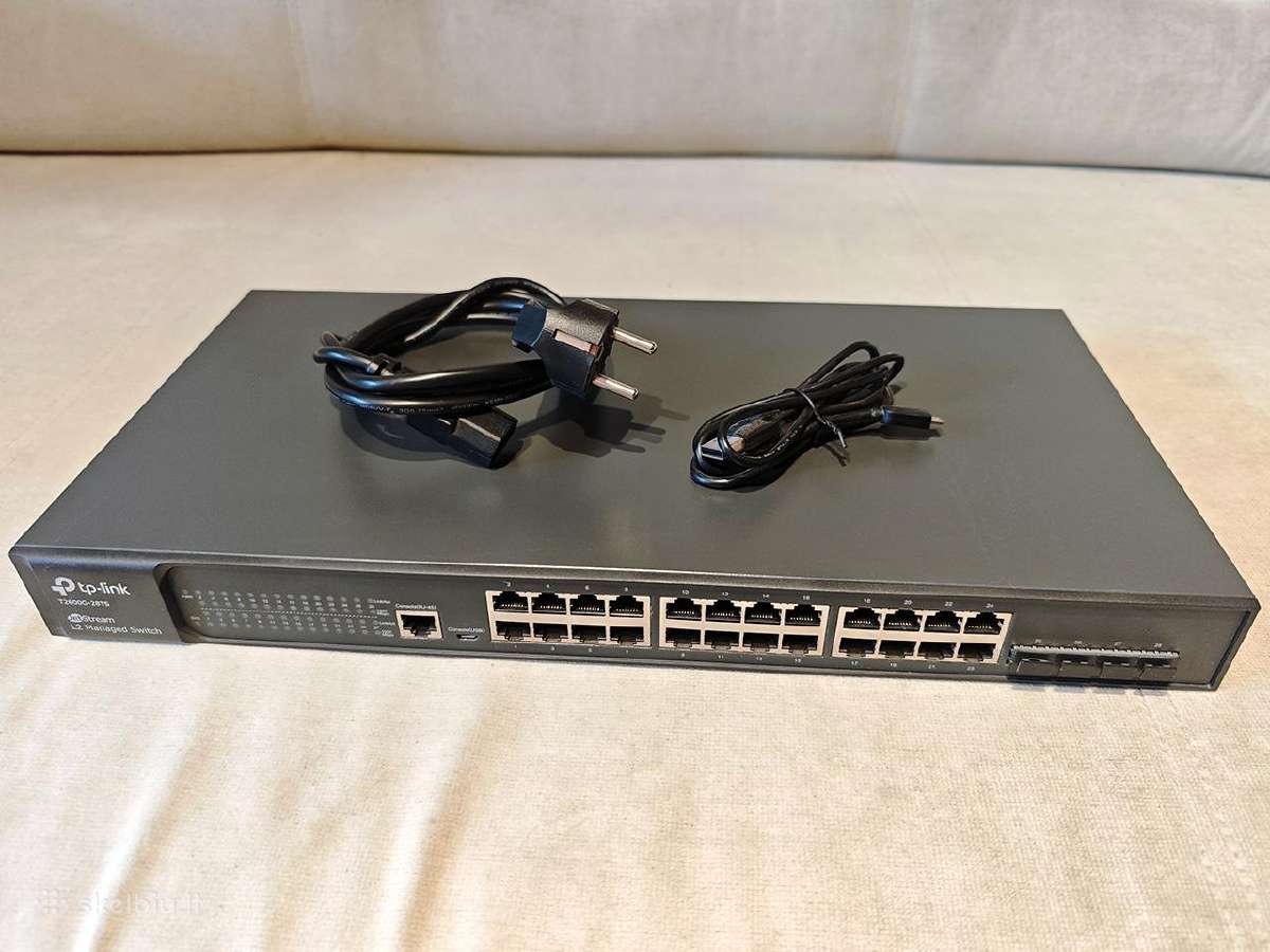 Tp-link T2600g-28ts Jetstream 24+4 port L2 switch