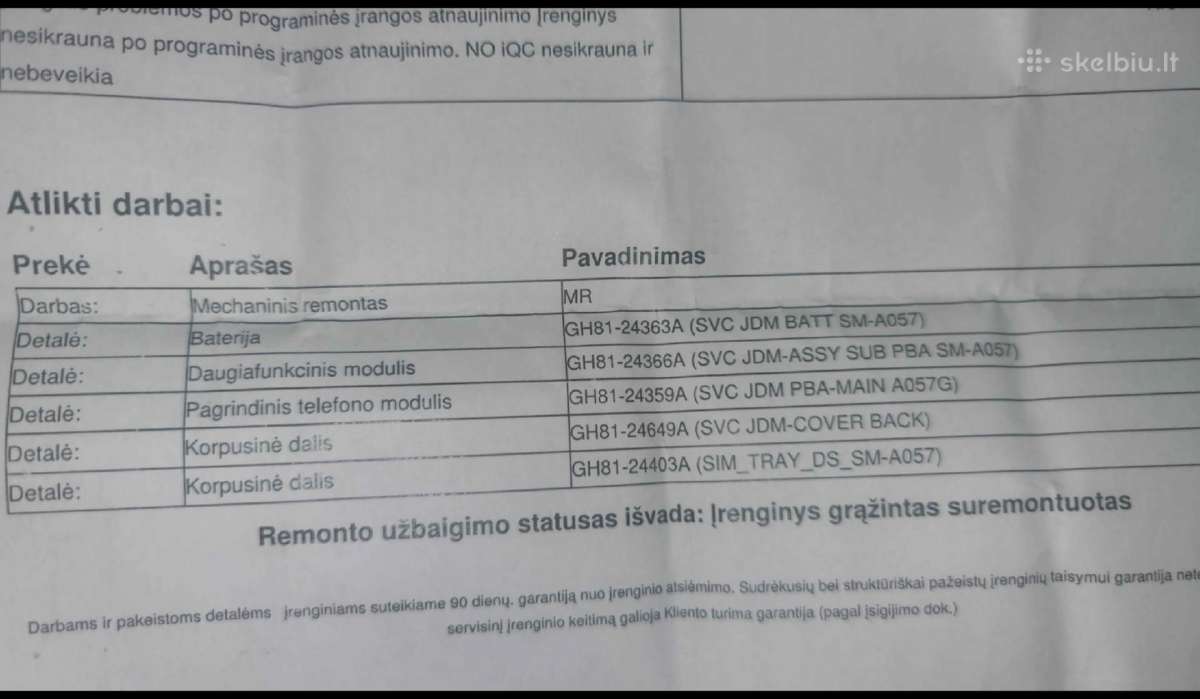 Samsung Galaxy A05s + 32gb Sd kortelė - nuotraukos Nr. 3