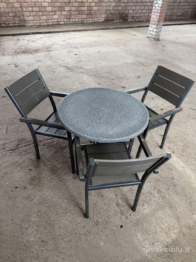 Lauko baldų komplektai kavinei
