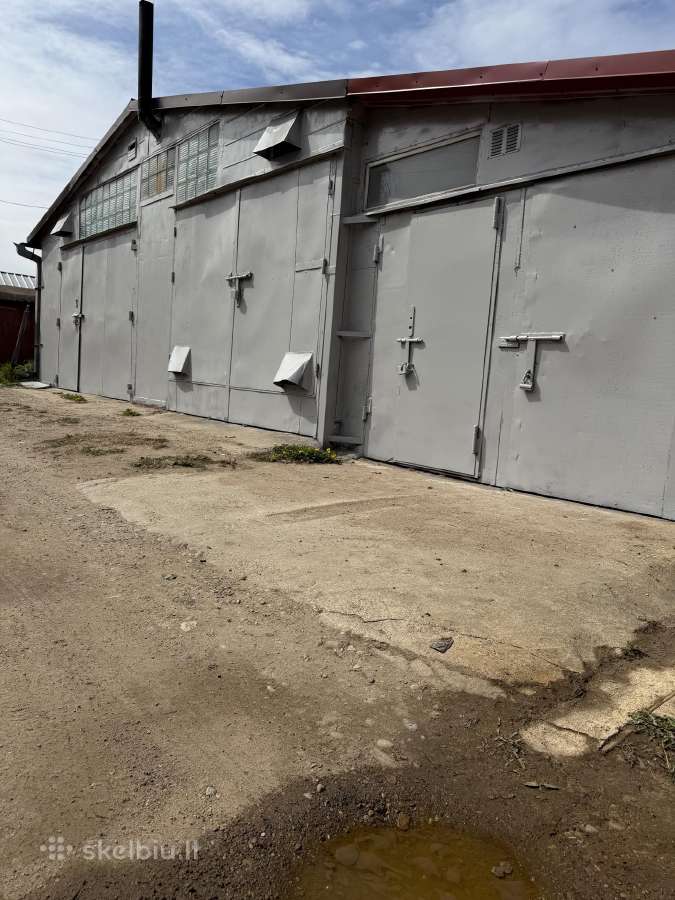 Nuomuojamas garazas 170 kw. Kaunas ,nuoma