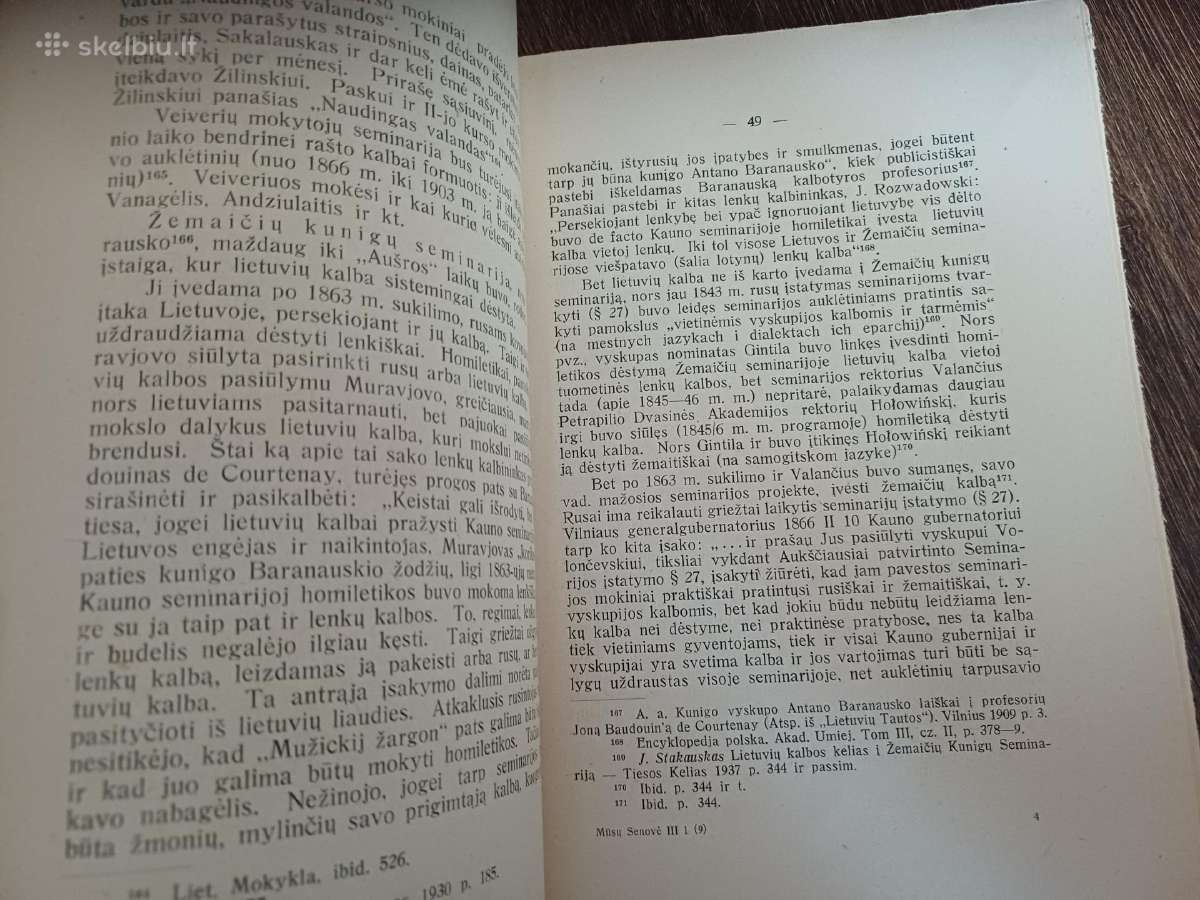 Parduodu knyga.mūsų senovė,1940m - nuotraukos Nr. 5
