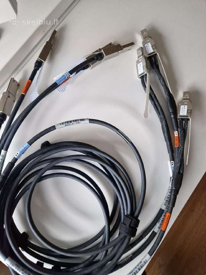 Sfp moduliai & sas kabeliai - nuotraukos Nr. 3