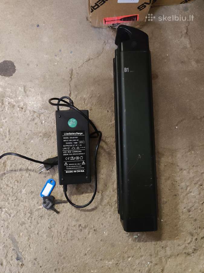 Elektrinio dviračio baterija ecoride
