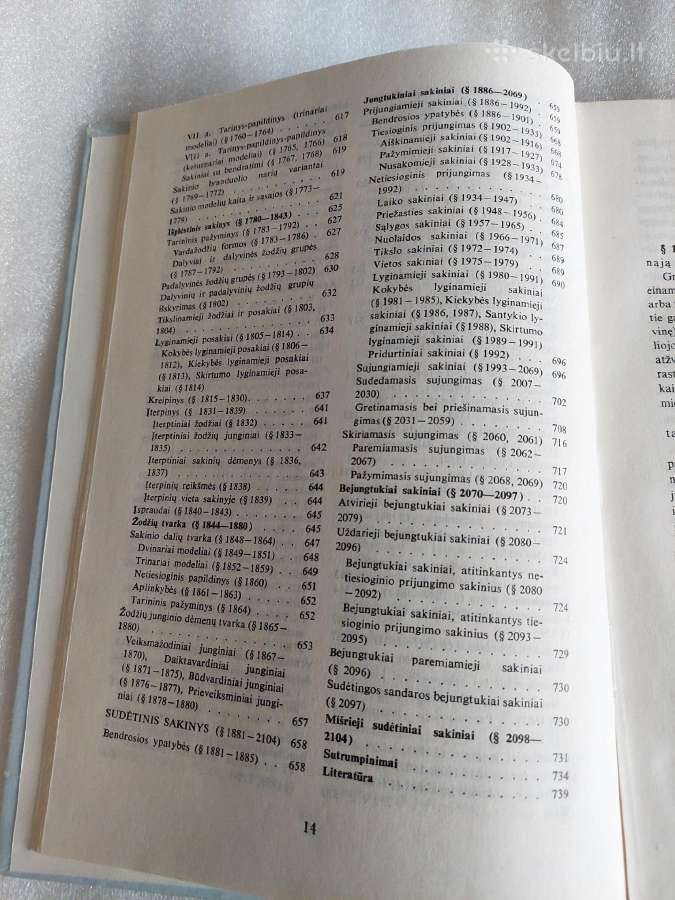 Dabartinės lietuvių kalbos gramatika - nuotraukos Nr. 6