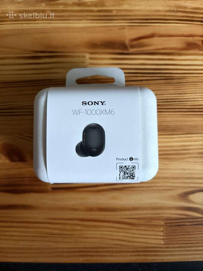 Ausinės Sony Wf-1000xm6