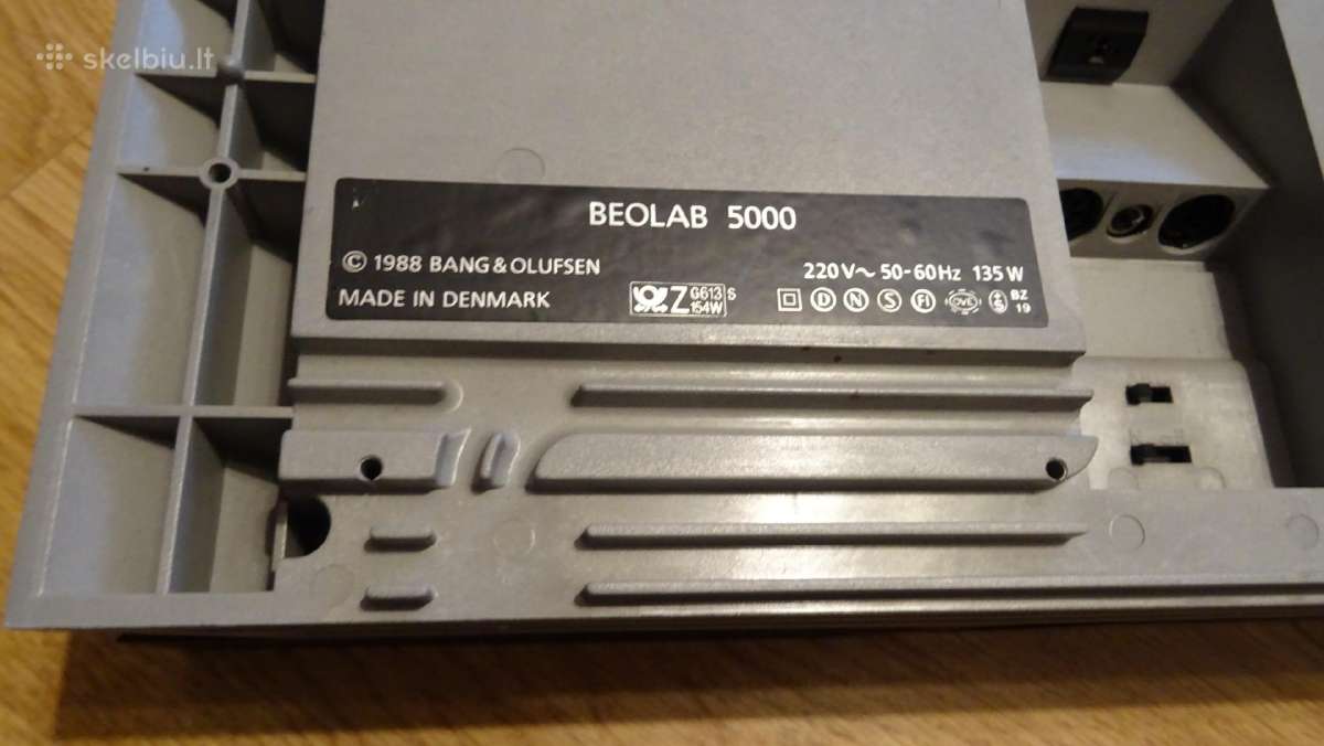 Bang Olufsen Beolab 5000 stiprintuvai - nuotraukos Nr. 7